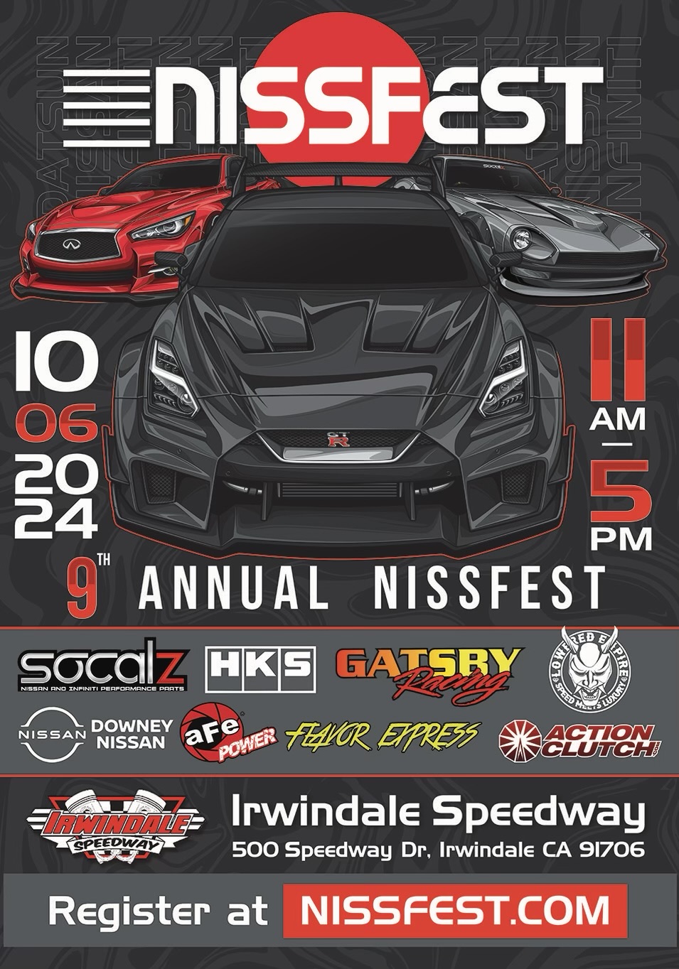 Nissfest 2024 Sponsors Flyer