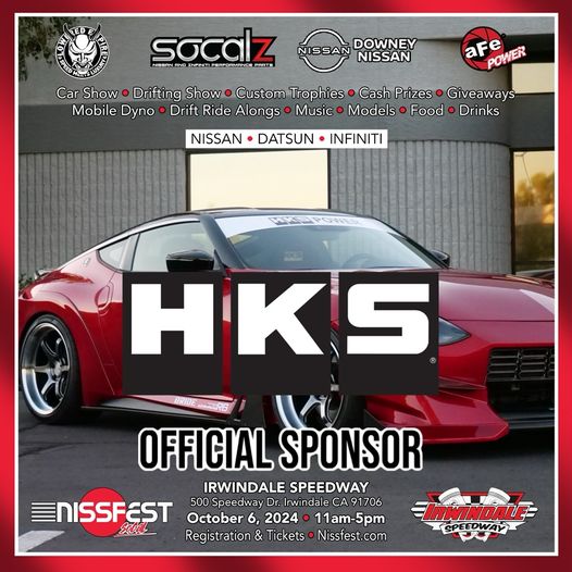 Nissfest 2024 Announces Official Sponsor HKS Performance