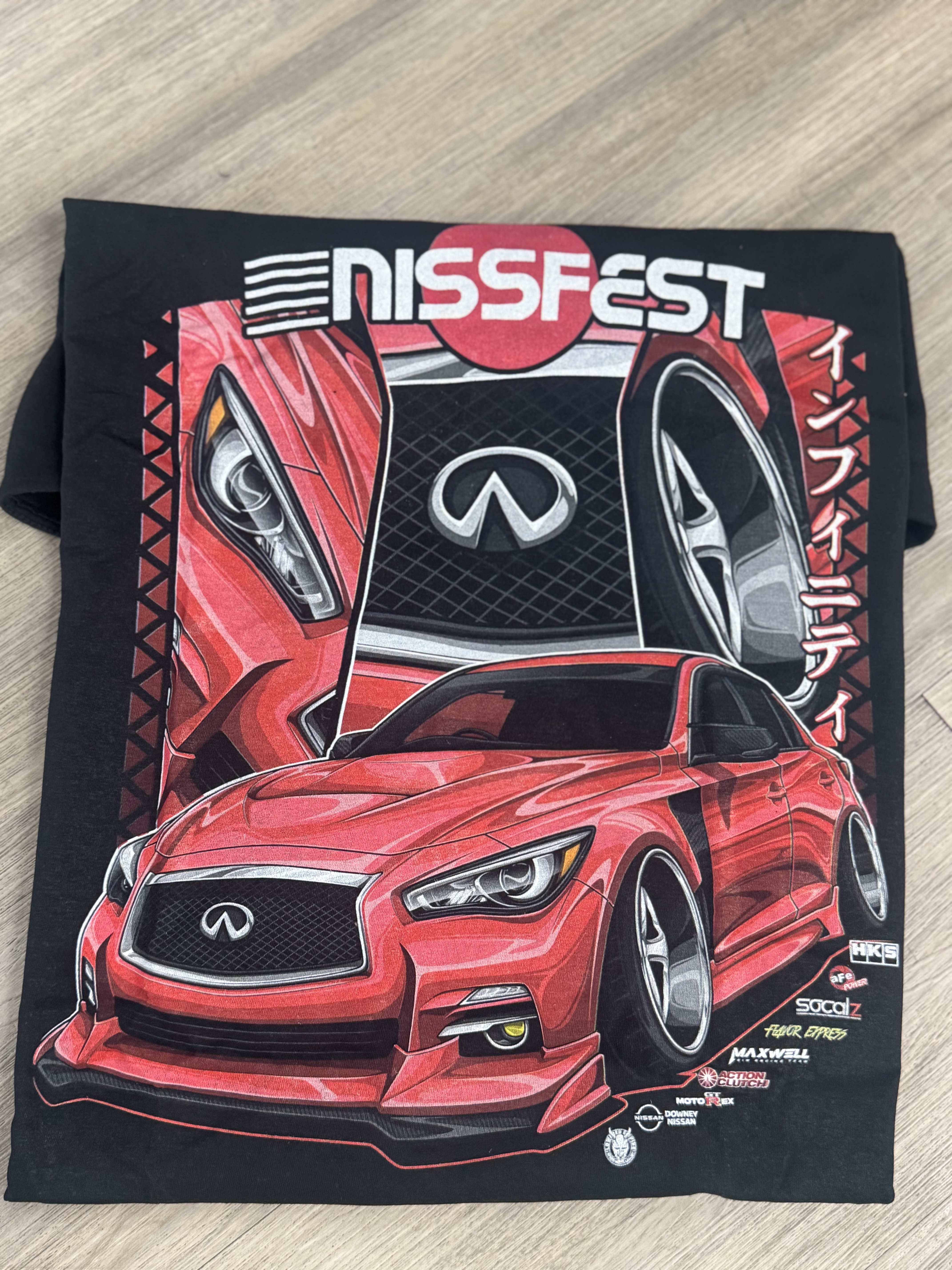 Nissfest Red Q50 T Shirt